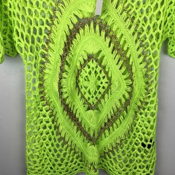 Ark & Co Knit Short Sleeve Top Size Medium - Picture 3 of 7